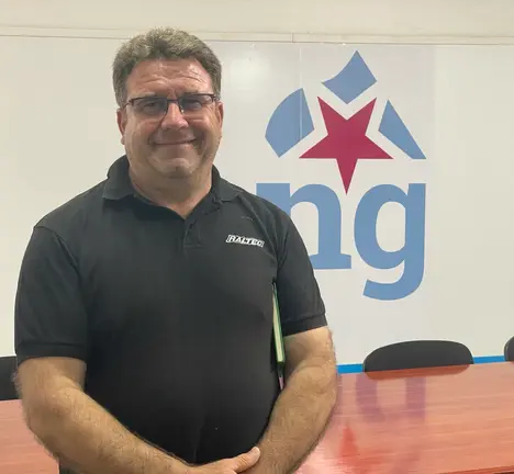 Nicol&aacute;s Pena, responsable local do BNG